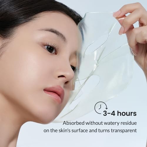 BIODANCE Bio-Collagen Real Deep Mask, Hydrating Overnight Hydrogel Mask, Pore Minimizing, Elasticity Improvement, 34g x4ea