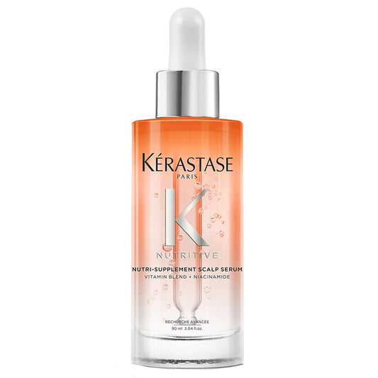 Kérastase Nutritive, Hydrating Scalp Serum for Dry Hair, With Niacinamide and Vitamins, Moisturising and Revitalising, Fast Absorbing and Non Greasy, Nutri-Supplement, 90 ml