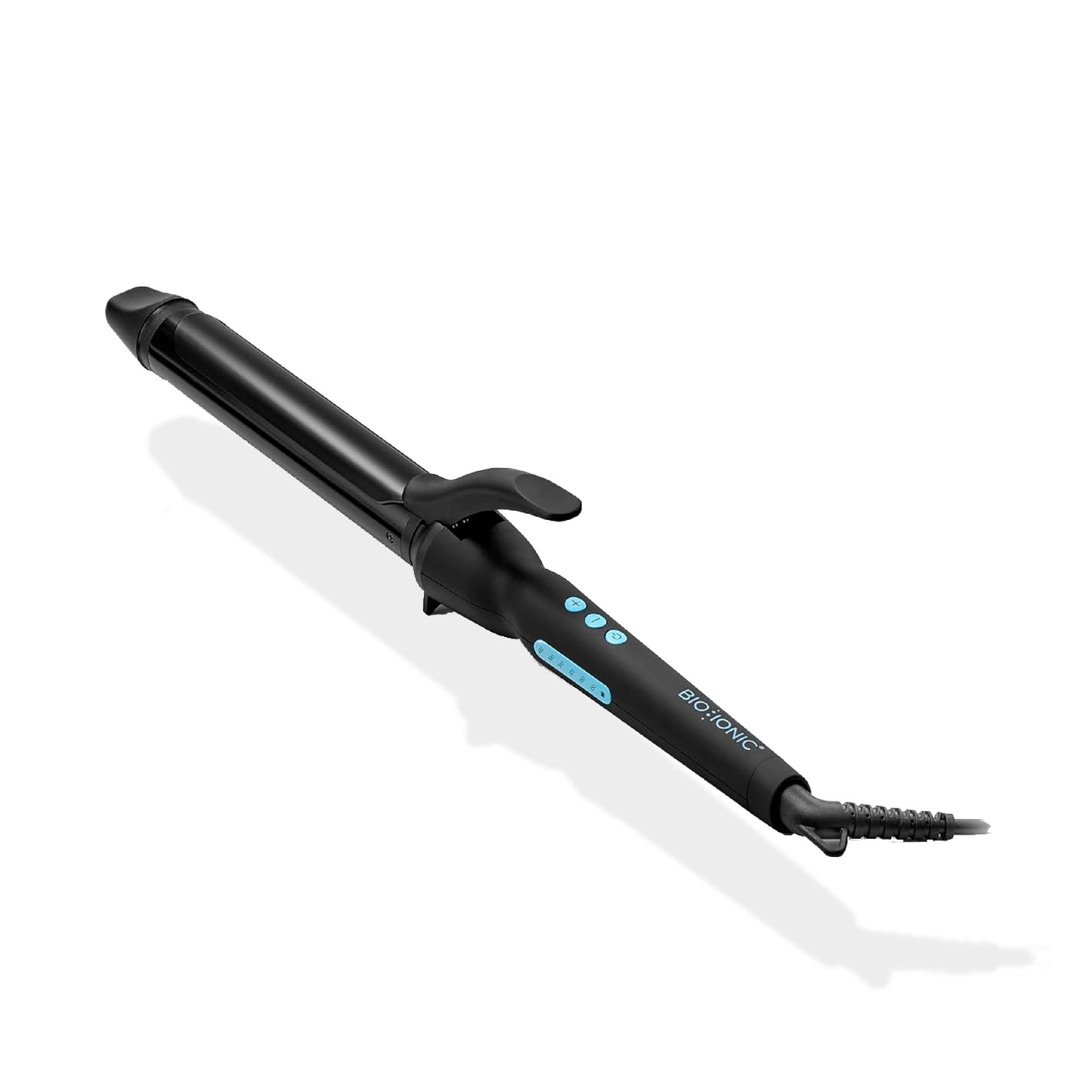 Bio Ionic Long Barrel Styler, Curling Iron with Moisture Heat Technology & NanoIonic MX, Versatile Curling Wand with Adjustable Heat Settings, Hair Curler with Extended Barrel