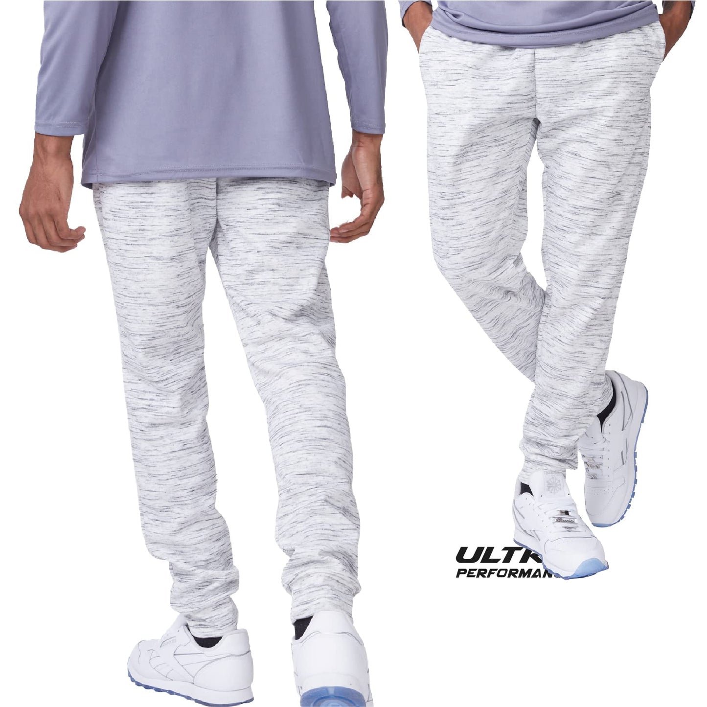 Ultra Performance 3 Pack Mens Joggers Mens Athletic Sweatpants with Pockets for Men, Small - 3X