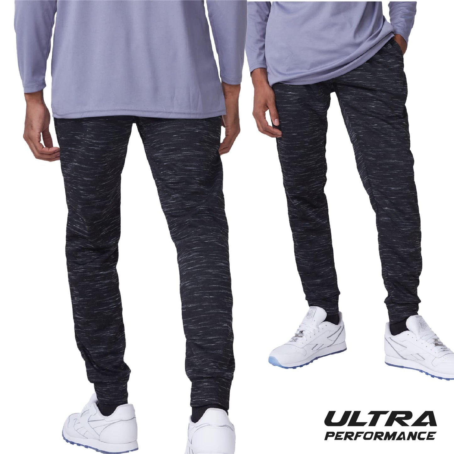 Ultra Performance 3 Pack Mens Joggers Mens Athletic Sweatpants with Pockets for Men, Small - 3X