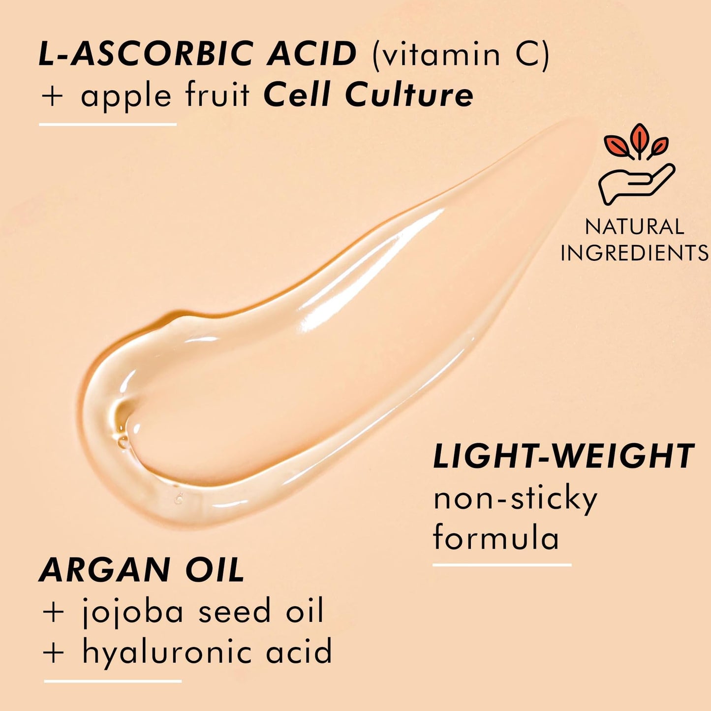 Hyaluronic Acid Serum for Face - USA Made with Natural & Organic Ingredients, Hydrating Anti Aging Face Serum, Softens and Smoothes Dry & Sensitive Skin, Fragrance Free Day & Night Facial Serum