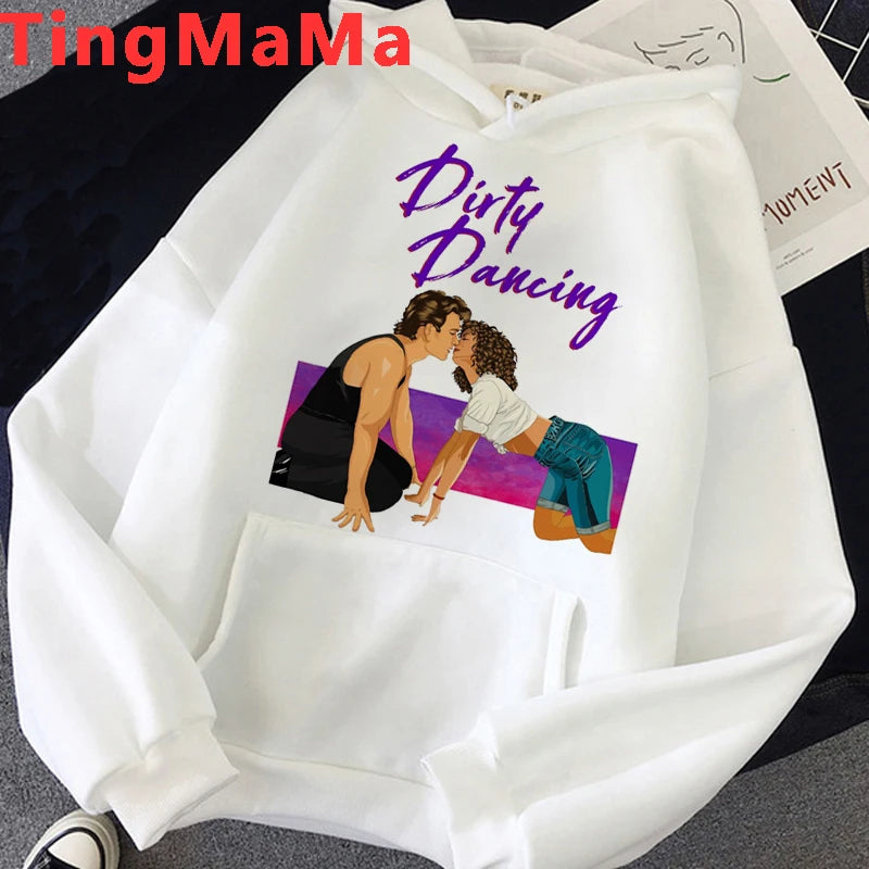 Hot Dirty Dancing Hoodies Women Kawaii Movie Harajuku Streetwear Hip Hop  Unisex Funny Graphic Fashion Sweatshirts Female