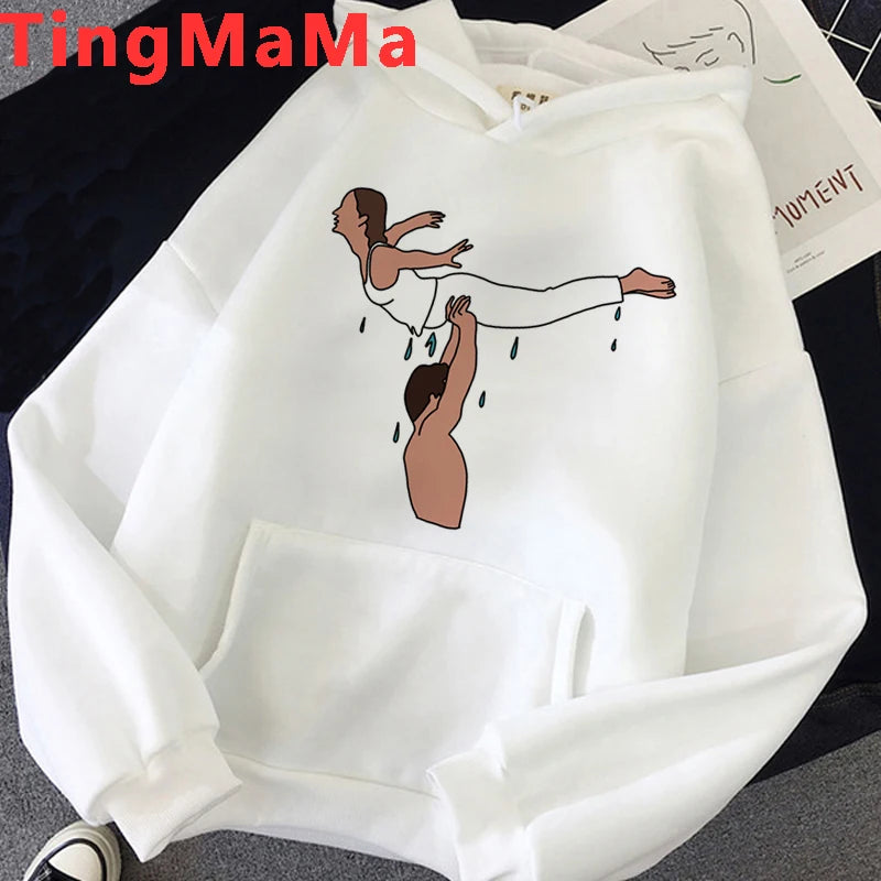 Hot Dirty Dancing Hoodies Women Kawaii Movie Harajuku Streetwear Hip Hop  Unisex Funny Graphic Fashion Sweatshirts Female