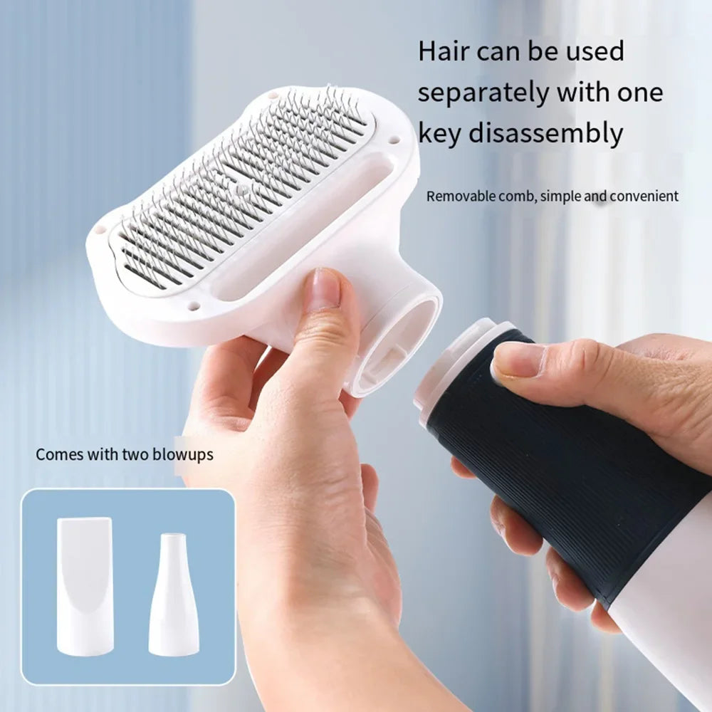 110V 220V Puppy Pet Hair Dryer Dog Drying Brush Hair Comb Dog Grooming Hairdressing Pulling Machine Blower Dog Groom Accessorie