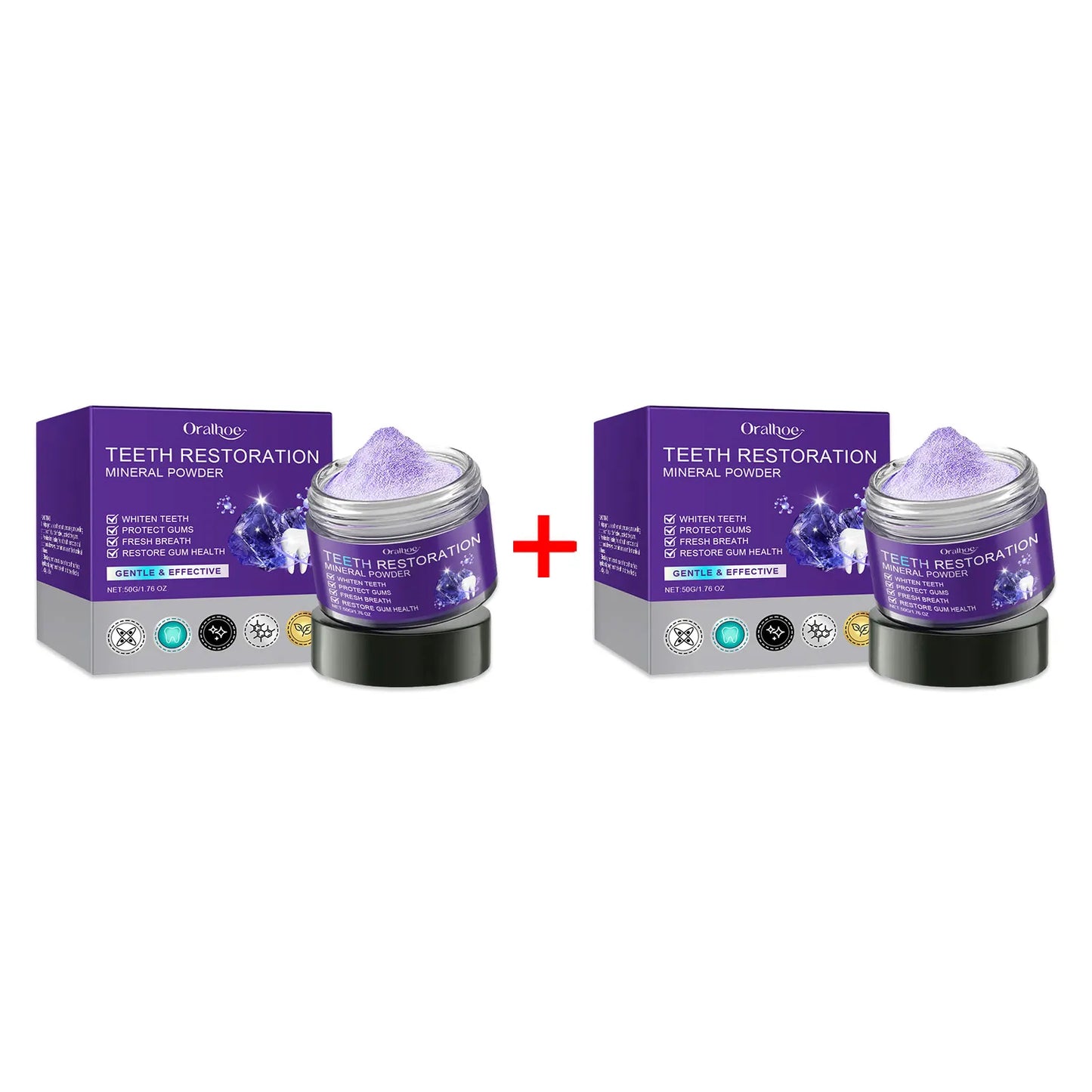 Blueberry Teeth Brightening Kit Fresh Breath Oral Pain Relief Dental Calculus Remover Reduce Plaque Stain Tooth Care Toothpastes