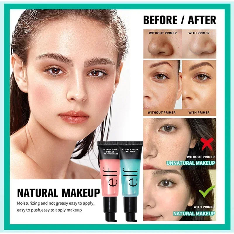 24ml Highly Moisturizing Makeup Base Gel Isolation Primer for Dry Skin Refreshing Easy to Absorb No Powder Stuck Natural Makeup